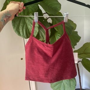 Spacedye Slim Racerback Cropped Tank